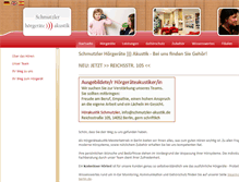 Tablet Screenshot of hoergeraete-in-berlin.de